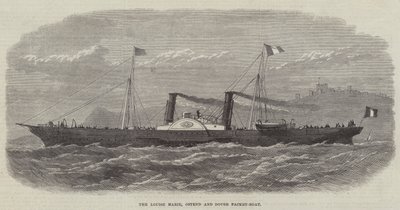 Louise Marie, Oostende og Dover Pakkebåden af Edwin Weedon